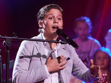 Eduardo en La Voz Kids