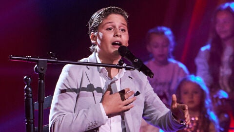 Eduardo en La Voz Kids
