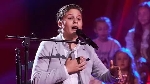 Eduardo en La Voz Kids Eduardo en La Voz Kids