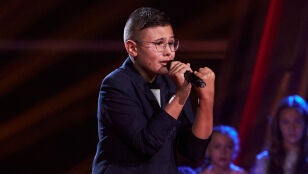 Diego en La Voz Kids