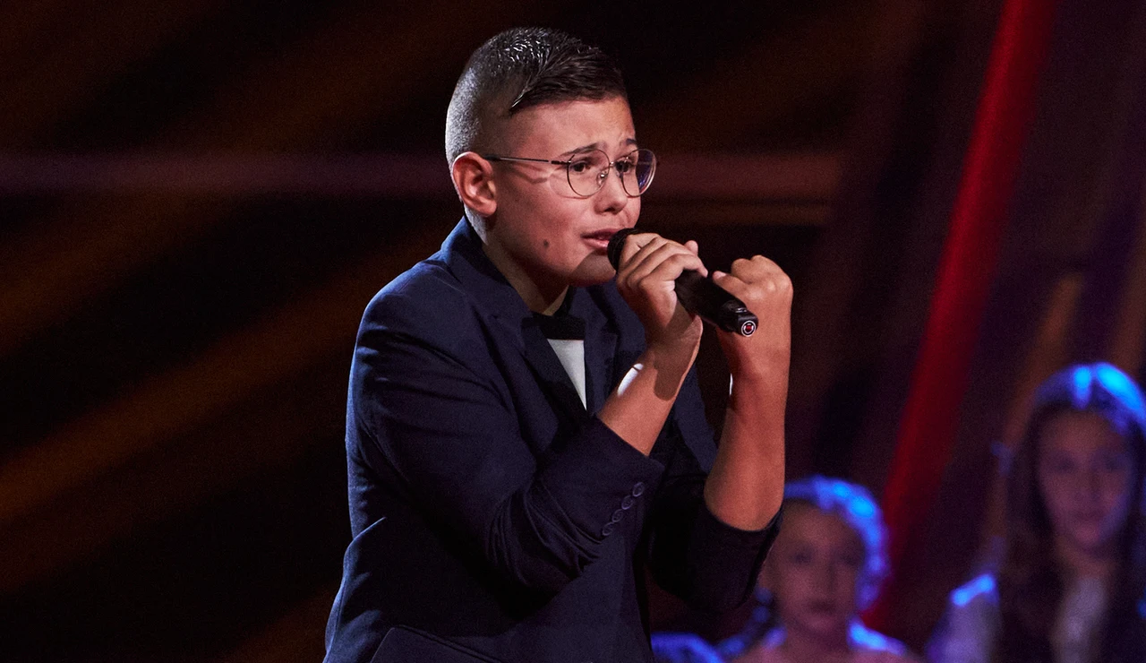 Diego en La Voz Kids
