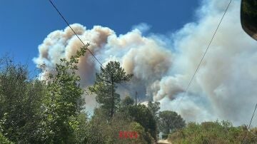 Incendio en la Bisbal d'Empord&agrave; (Girona)