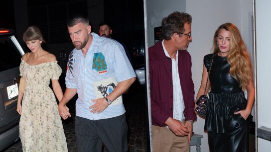 Taylor Swift, Travis Kelce, Ryan Reynolds y Blake Lively