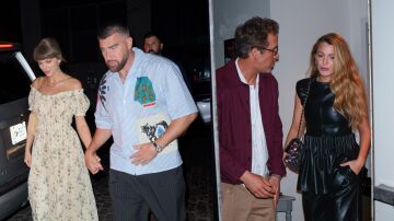 Taylor Swift, Travis Kelce, Ryan Reynolds y Blake Lively