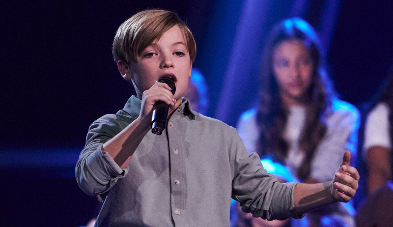 Tom&aacute;s en La Voz Kids