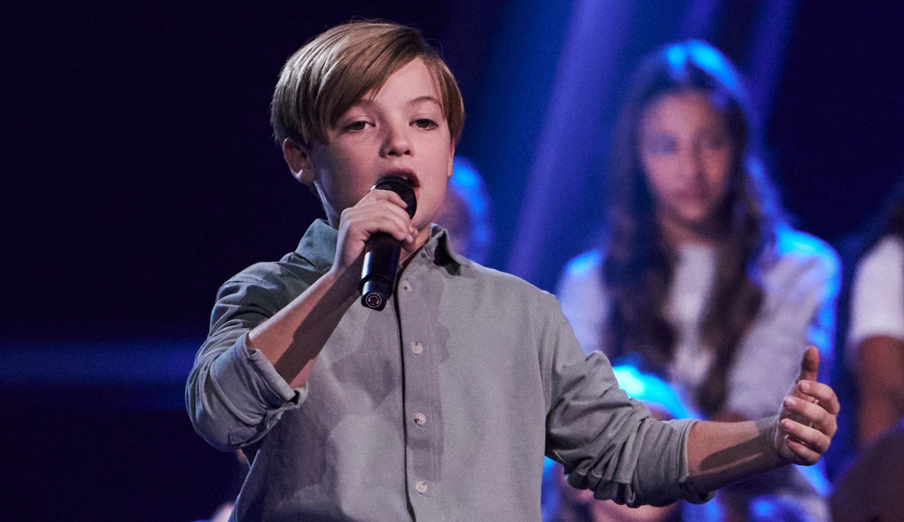 Tomás en La Voz Kids