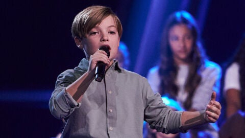 Tom&aacute;s en La Voz Kids