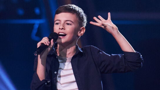 Enzo en La Voz Kids
