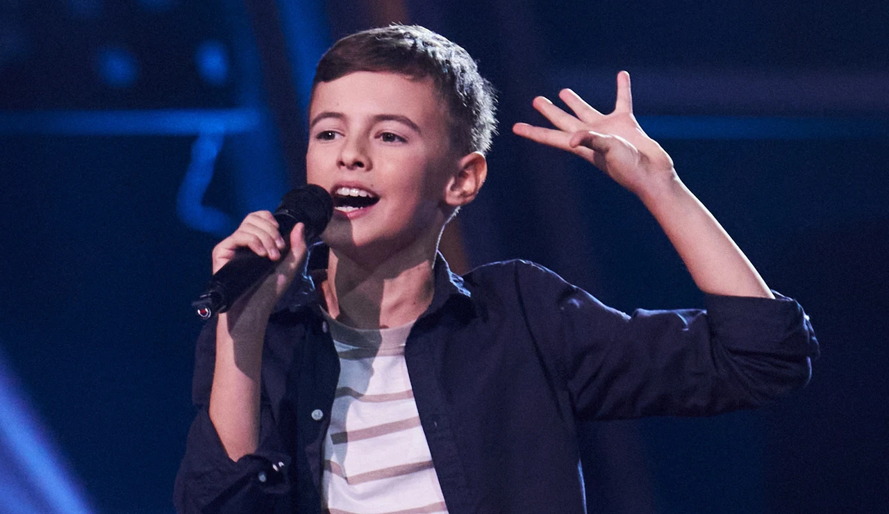 Enzo en La Voz Kids