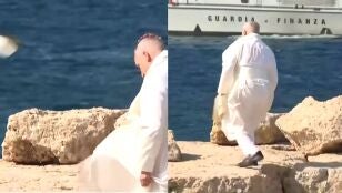 El Papa pierde el solideo