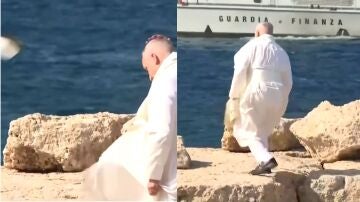El Papa pierde el solideo