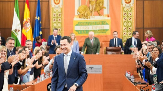 Imagen de Juanma Moreno, presidente de Andaluc&iacute;a.