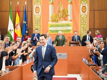 Imagen de Juanma Moreno, presidente de Andaluc&iacute;a.