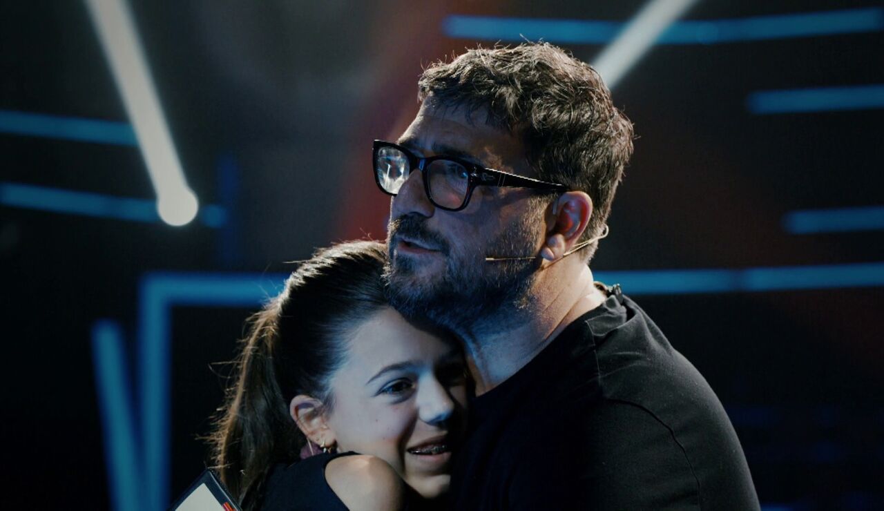 Celia y Antonio Orozco en La Voz Kids