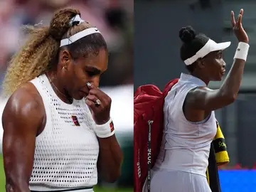 Venus y Serena Wiliams en Wimbledon Venus y Serena Wiliams en Wimbledon