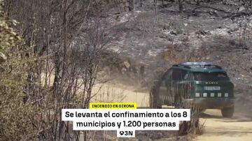Once personas heridas en el incendio de La Bisbal (Girona), la mayor&iacute;a civiles y bomberos 