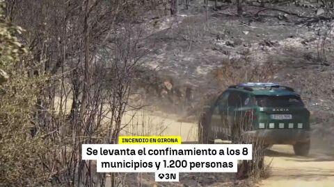 Once personas heridas en el incendio de La Bisbal (Girona), la mayor&iacute;a civiles y bomberos 