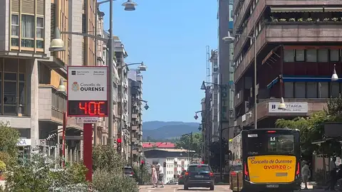 Imagen del impacto de la ola de calor en Ourense Imagen del impacto de la ola de calor en Ourense