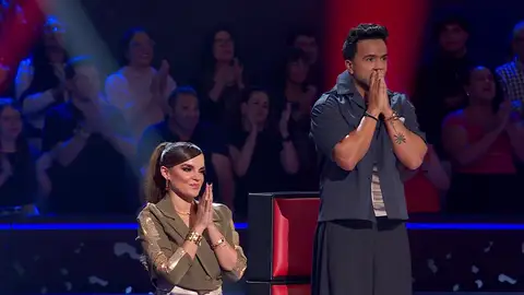 Melody y Luis Fonsi, en La Voz Kids Melody y Luis Fonsi, en La Voz Kids