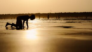 Imagen de un ni&ntilde;o en la playa 