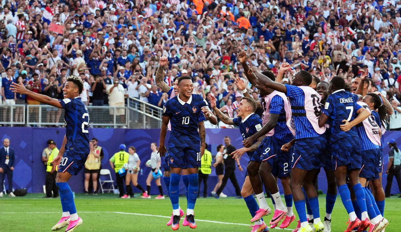 Francia vs Paraguay octavos de final