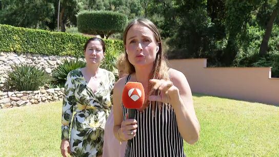 Vecinas incendio las Gavarras, Girona