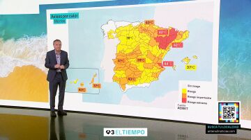 Roberto Brasero advierte de que la ola de calor sigue