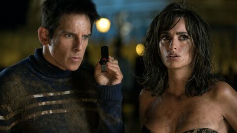 Ben Stiller y Penélope Cruz en Zoolander 2