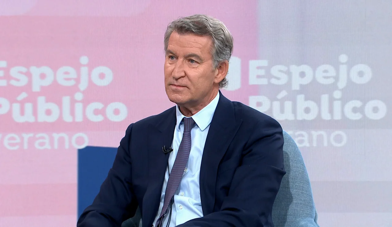 Un café con Feijóo.