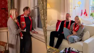 Primeras imágenes de la princesa Mette-Marit tras su trasplante de pulmón. Primeras imágenes de la princesa Mette-Marit tras su trasplante de pulmón.