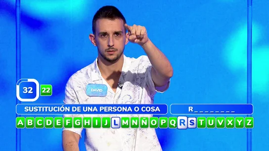 David se la juega en AlaZ: pide letra para empatar a 23 con Javier en el momento decisivo David se la juega en AlaZ: pide letra para empatar a 23 con Javier en el momento decisivo