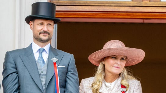 El pr&iacute;ncipe Haakon y la princesa Mette-Marit