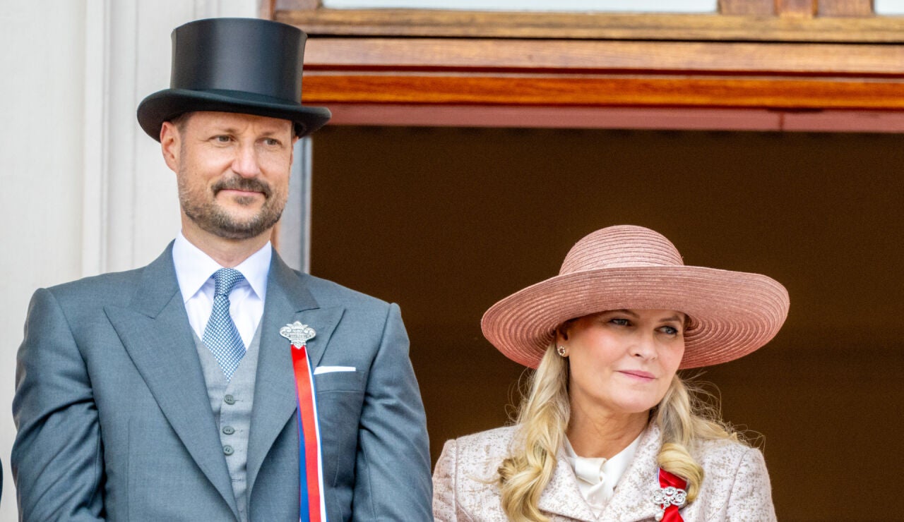 El pr&iacute;ncipe Haakon y la princesa Mette-Marit