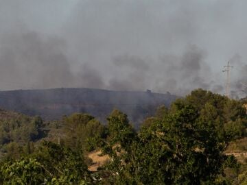  Estabilizado el incendio forestal de Soneja (Castell&oacute;n) tras quemar 183 hect&aacute;reas de superficie