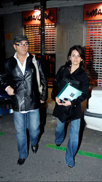 Penélope Cruz con su padre Eduardo en 2007 Penélope Cruz con su padre Eduardo en 2007