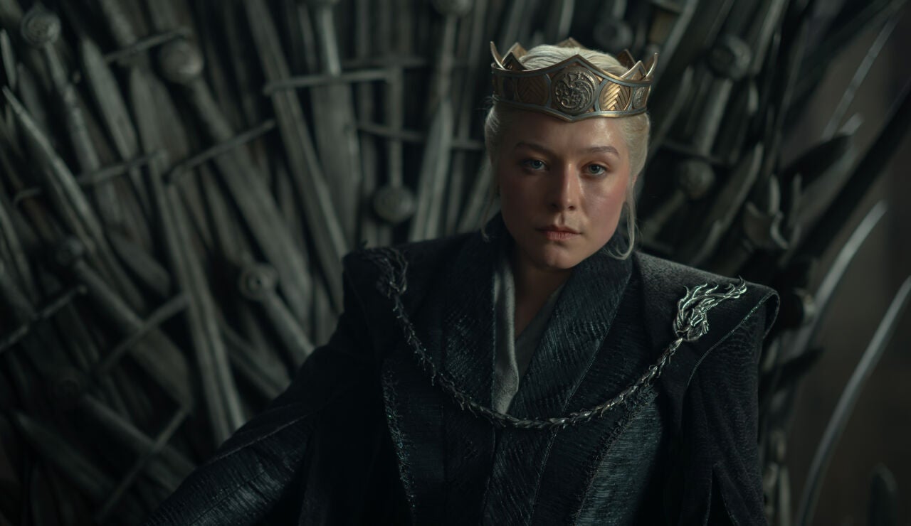 Emma D'Arcy como Rhaenyra en La casa del drag&oacute;n