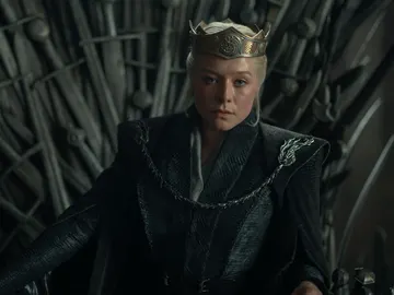 Emma D'Arcy como Rhaenyra en La casa del dragón Emma D'Arcy como Rhaenyra en La casa del dragón