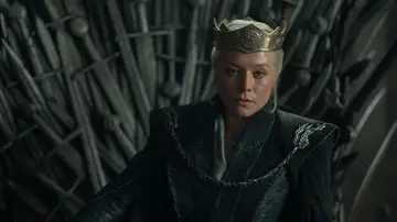 Emma D'Arcy como Rhaenyra en La casa del dragón Emma D'Arcy como Rhaenyra en La casa del dragón
