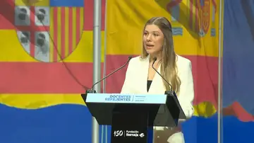 Primer discurso institucional de la infanta Sofía en Zaragoza, streaming en directo Primer discurso institucional de la infanta Sofía en Zaragoza, streaming en directo