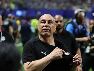 Hossam Hassan, seleccionador de Egipto Hossam Hassan, seleccionador de Egipto