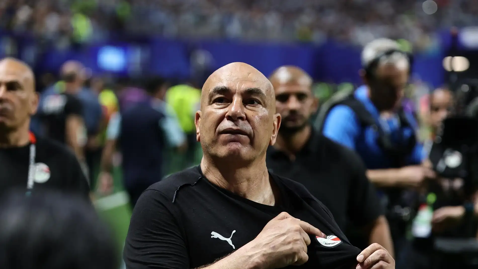 Hossam Hassan, seleccionador de Egipto Hossam Hassan, seleccionador de Egipto