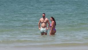 Anabel Pantoja y David Rodr&iacute;guez