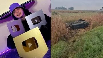 Muere el youtuber argentino 'Chatterbox' en un accidente de tr&aacute;fico