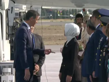 Llegada de Sánchez a Ankara para la Cumbre Llegada de Sánchez a Ankara para la Cumbre