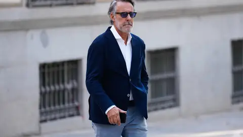 El expresidente del club de fútbol de Badajoz, Joaquín Parra a su llegada este miércoles a la Audiencia Naciona en Madrid El expresidente del club de fútbol de Badajoz, Joaquín Parra a su llegada este miércoles a la Audiencia Naciona en Madrid