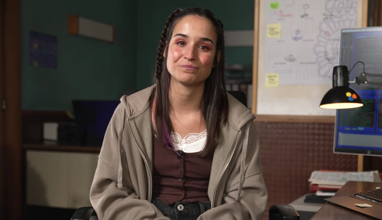 Ella es Noa, la miembro más joven del equipo de investigación, interpretada por Sara Sanz: “Entró en la policía judicial por pasión”