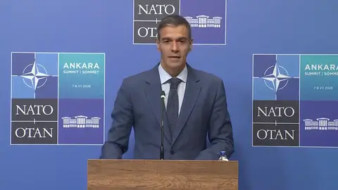 El presidente del Gobierno de España, Pedró Sánchez, en la cumbre de la OTAN Antena 3 Noticias