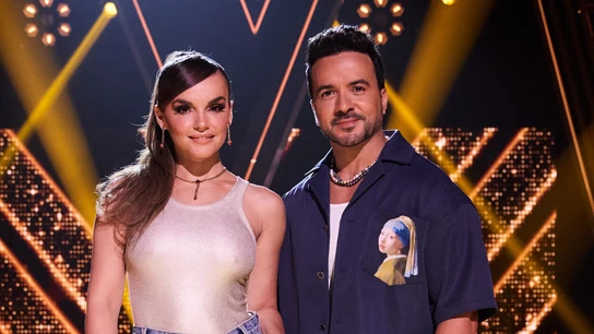 Melody y Luis Fonsi, en La Voz Kids Melody y Luis Fonsi, en La Voz Kids