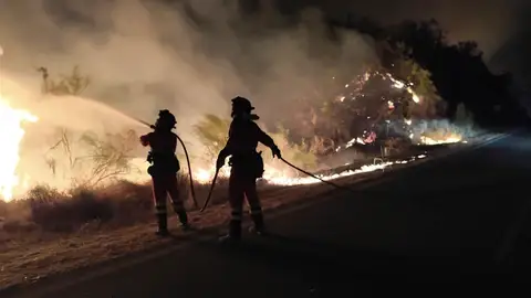 Última hora del incendio de Los Gallardos en directo Última hora del incendio de Los Gallardos en directo