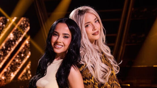 Ana Mena y Becky G, en La Voz Kids